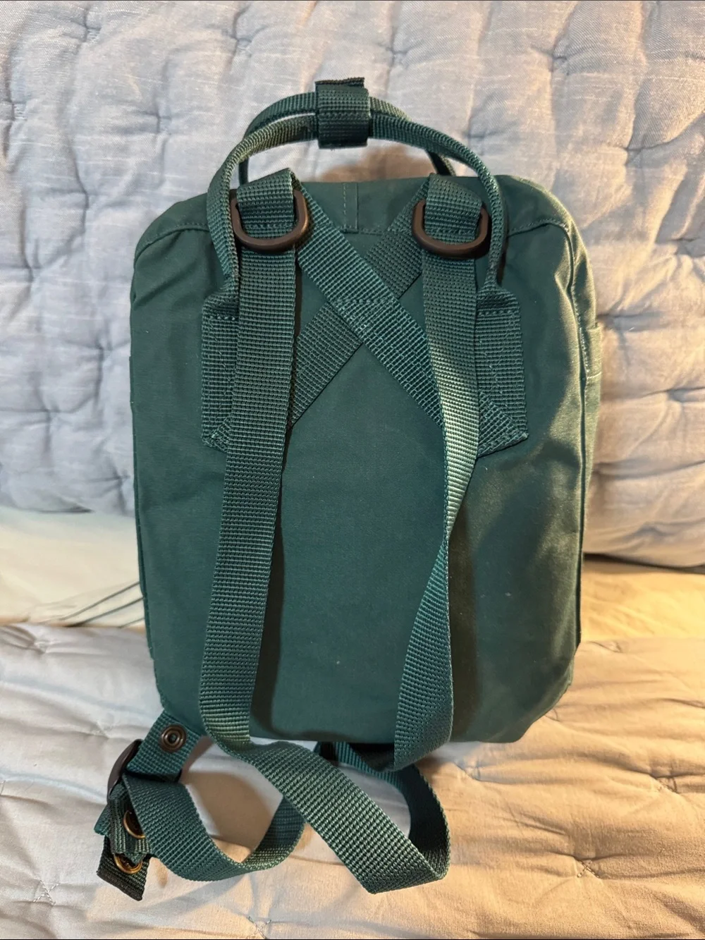 Kånken Mini Backpack in Dark Green
